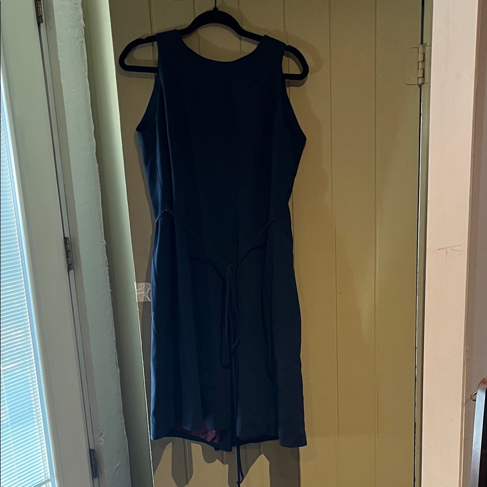 BCBGMaxAzria Navy Blue Mini Wrap Dress